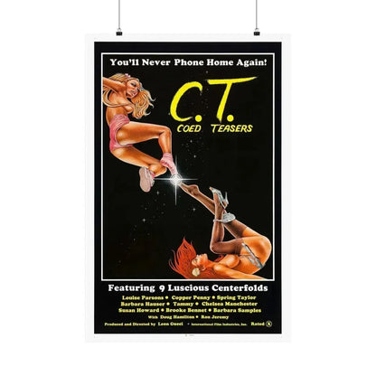 COED TEASERS 1983 - Paper Movie Poster 24″ x 36″ Matte - The Sticker Space