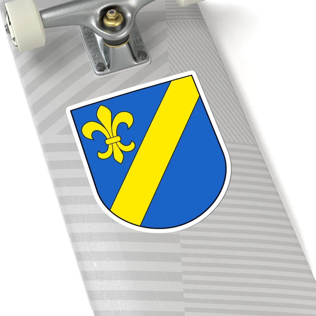 Coeuve-blazon (Switzerland) (Coat of Arms) STICKER Vinyl Kiss-Cut Decal - The Sticker Space
