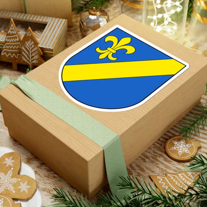 Coeuve-blazon (Switzerland) (Coat of Arms) STICKER Vinyl Kiss-Cut Decal - The Sticker Space