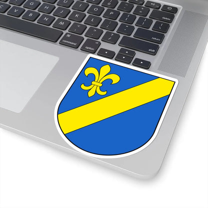 Coeuve-blazon (Switzerland) (Coat of Arms) STICKER Vinyl Kiss-Cut Decal - The Sticker Space
