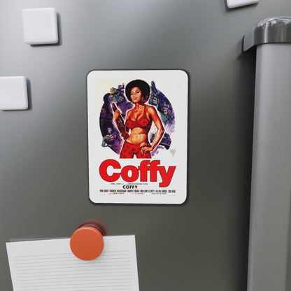 Coffy 1973 2 Movie Poster Die-Cut Magnet-The Sticker Space