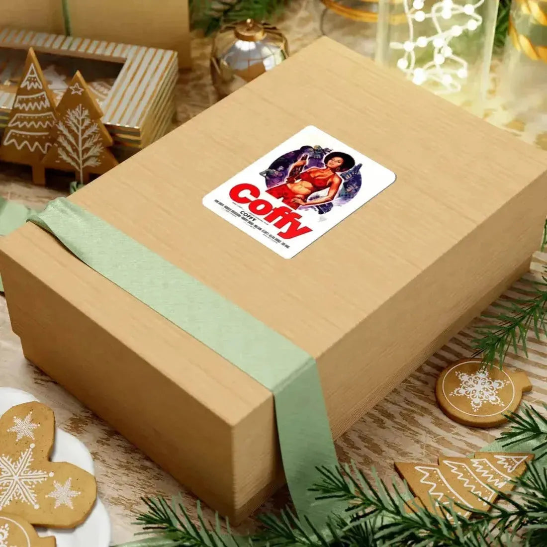 Coffy 1973 2 Movie Poster - STICKER Vinyl Kiss-Cut Decal - The Sticker Space