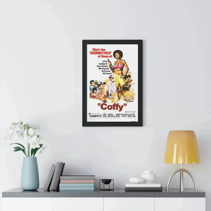 COFFY 1973 - Framed Movie Poster - The Sticker Space