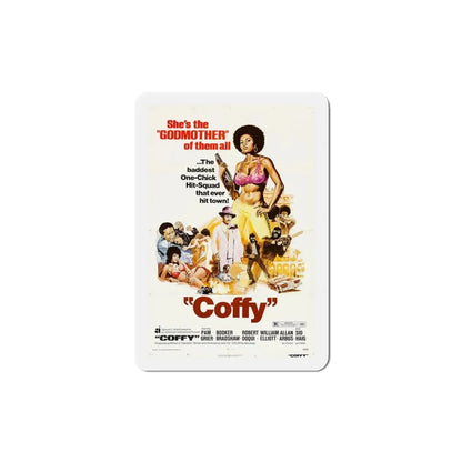 Coffy 1973 Movie Poster Refrigerator Magnet - The Sticker Space