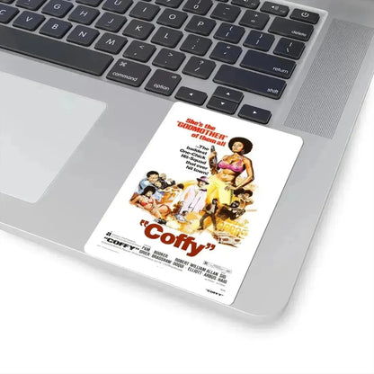 COFFY 1973 Movie Poster - STICKER Vinyl Kiss-Cut Decal - The Sticker Space