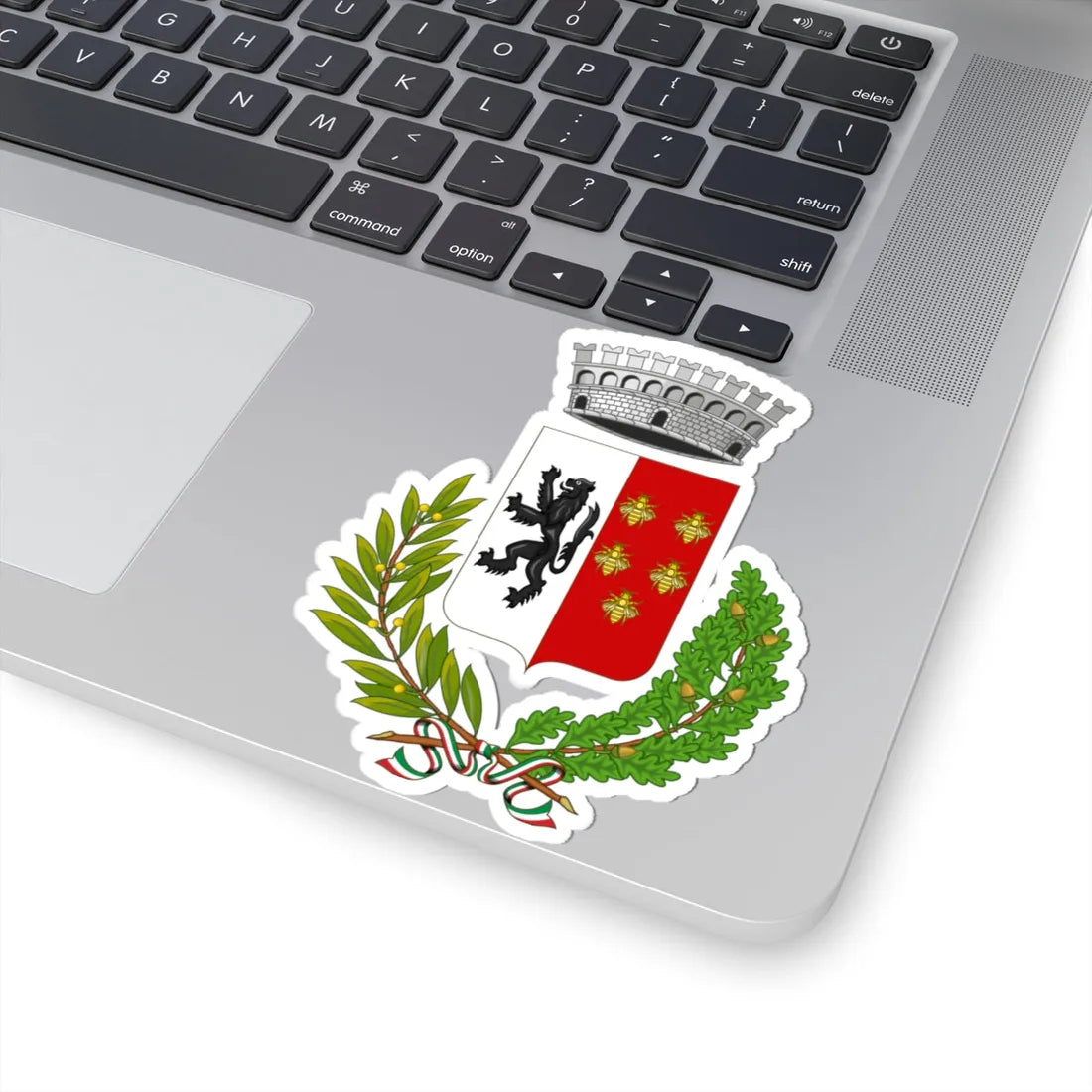 Coggiola-Stemma (Italy) (Coat of Arms) STICKER Vinyl Kiss-Cut Decal - The Sticker Space