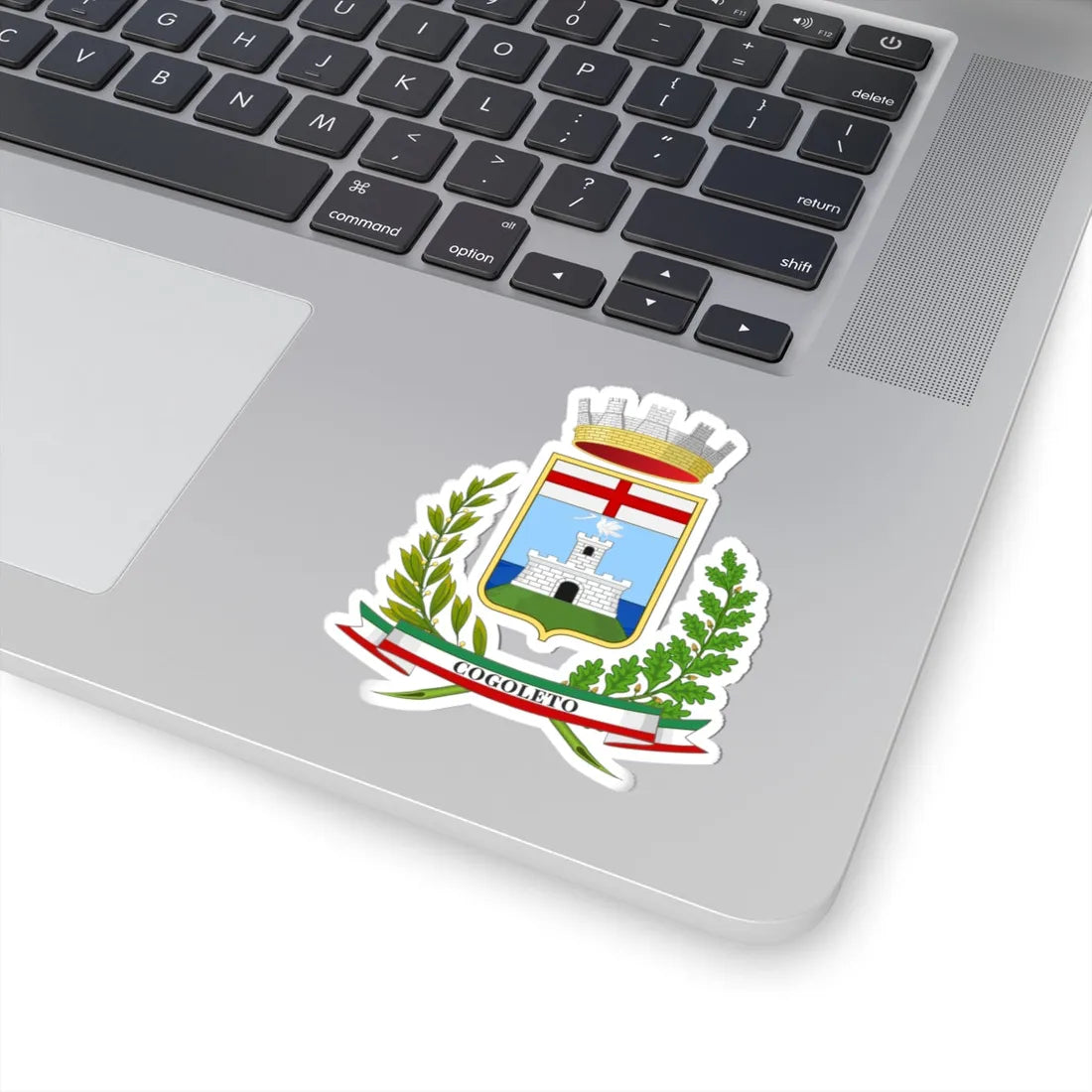 Cogoleto-Stemma (Italy) (Coat of Arms) STICKER Vinyl Kiss-Cut Decal - The Sticker Space