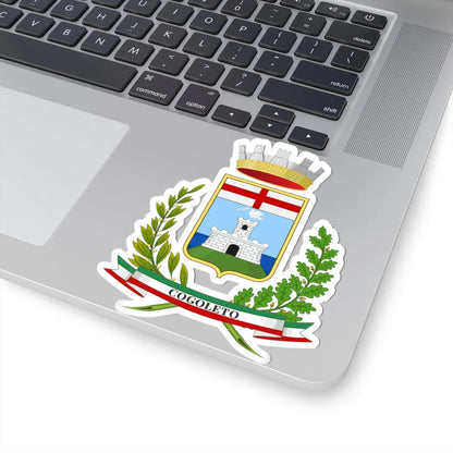 Cogoleto-Stemma (Italy) (Coat of Arms) STICKER Vinyl Kiss-Cut Decal - The Sticker Space