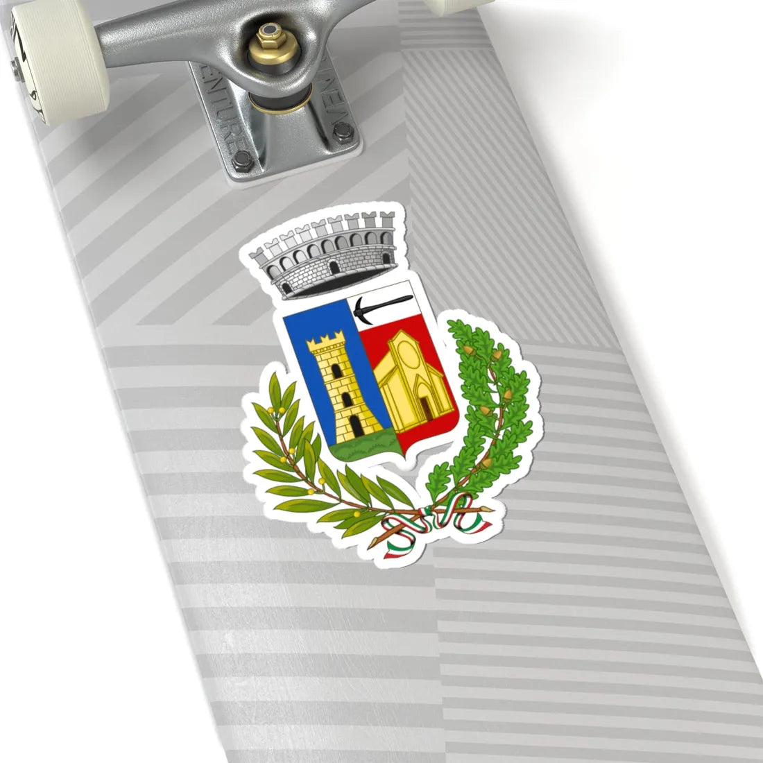Cogorno-Stemma (Italy) (Coat of Arms) STICKER Vinyl Kiss-Cut Decal - The Sticker Space
