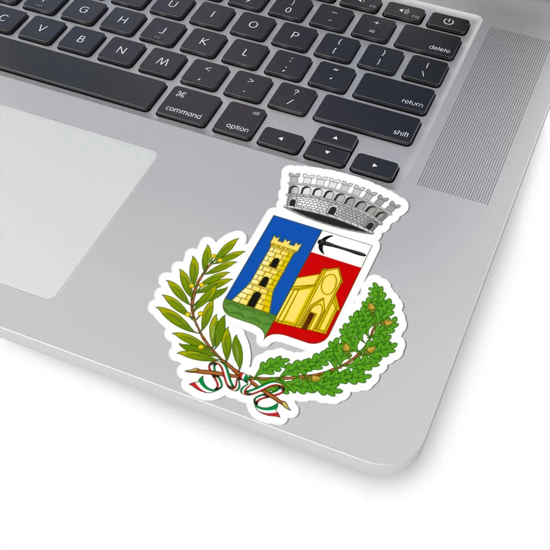Cogorno-Stemma (Italy) (Coat of Arms) STICKER Vinyl Kiss-Cut Decal - The Sticker Space