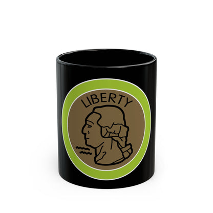 Coin Collecting (Boy Scout Merit Badge) Black Coffee Mug-11oz-The Sticker Space