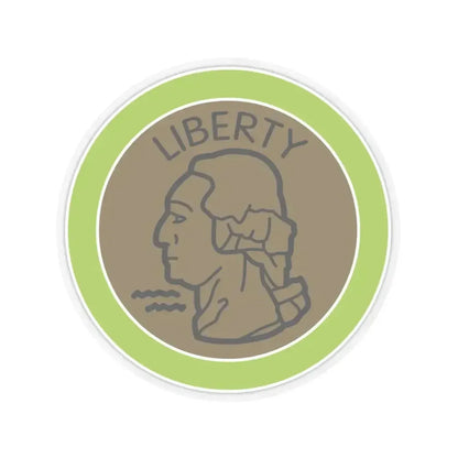 Coin Collecting (Boy Scout Merit Badge) STICKER Vinyl Kiss-Cut Decal 4 Inch Transparent - The Sticker Space
