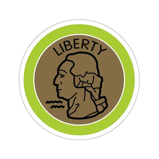 Coin Collecting (Boy Scouts Merit Badge) STICKER Vinyl Die-Cut Decal 6 Inch - The Sticker Space
