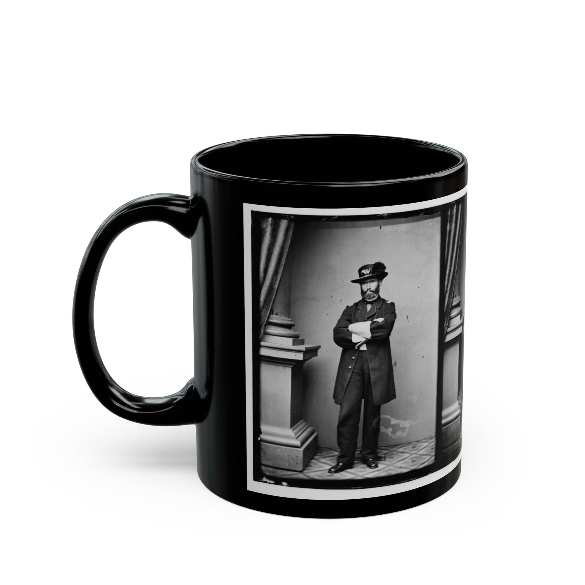 Col. Charles W. Roberts, 2nd Maine (U.S. Civil War) Black Coffee Mug-The Sticker Space