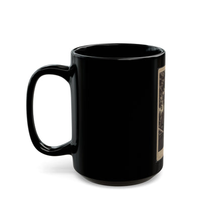 Col. Elmer Ellsworth (U.S. Civil War) Black Coffee Mug-The Sticker Space