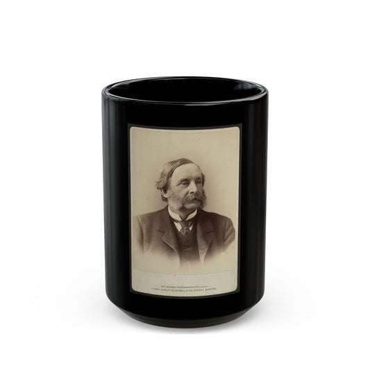 Col. T. W. Higginson, Commander Of The 1st Sc Volunteers (The First African American Regiment) (U.S. Civil War) Black Coffee Mug