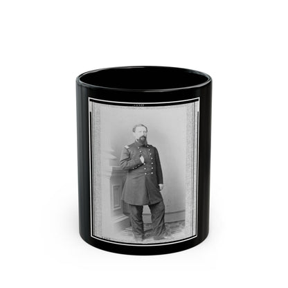 Col. W.E. Woodruff, 2d Kentucky Infantry, Full-Length Portrait, Standing, Facing Right (U.S. Civil War) Black Coffee Mug