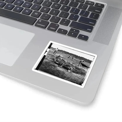 Cold Harbor, Va. African Americans Collecting Bones of Soldiers Killed in the Battle (U.S. Civil War) STICKER Vinyl Kiss-Cut Decal - The Sticker Space
