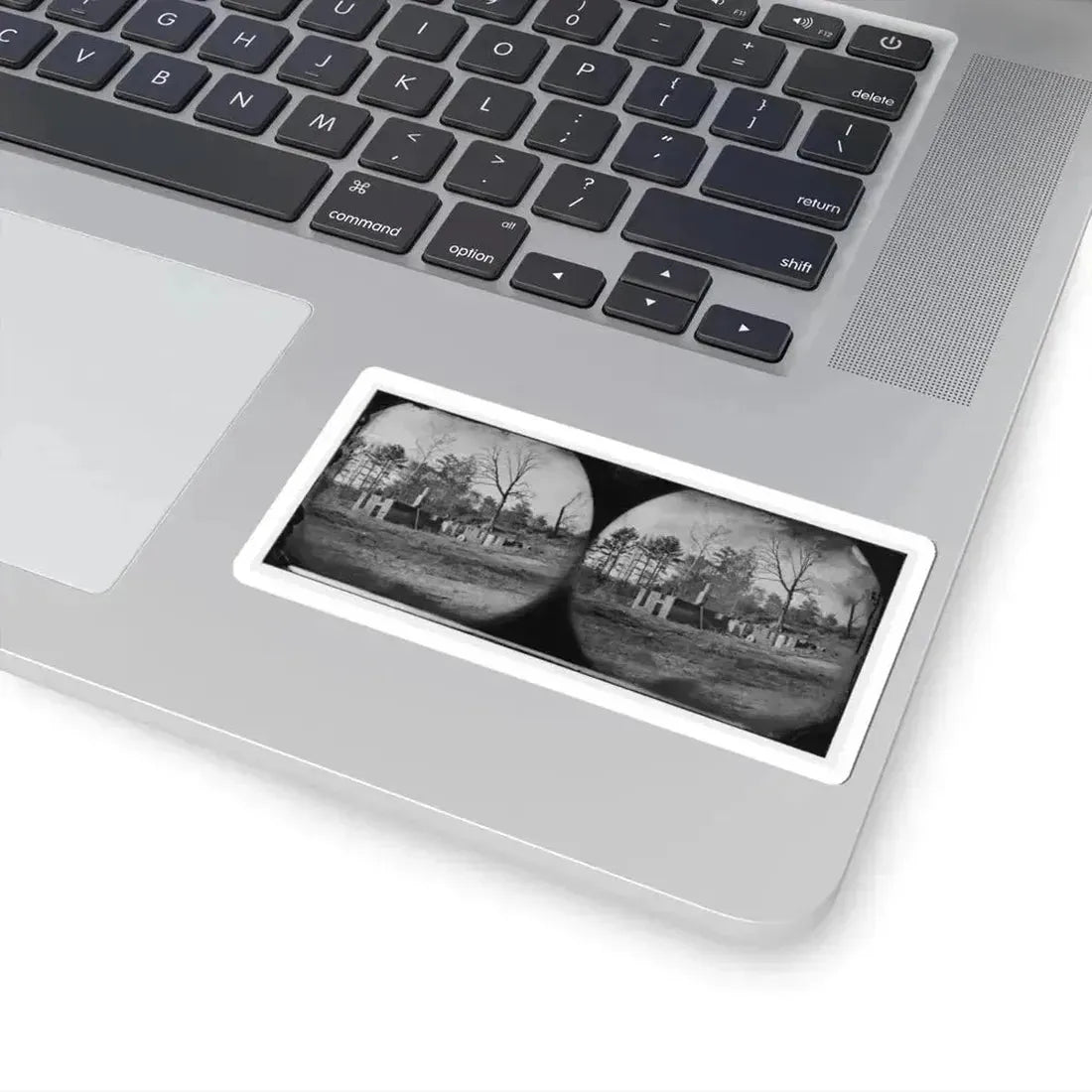 Cold Harbor, Va., Vicinity. Ruins of Gaines' Mill (U.S. Civil War) STICKER Vinyl Kiss-Cut Decal - The Sticker Space