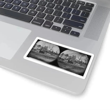 Cold Harbor, Va., Vicinity. Ruins of Gaines' Mill (U.S. Civil War) STICKER Vinyl Kiss-Cut Decal - The Sticker Space