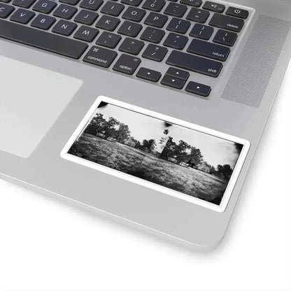 Cold Harbor, Va, Vicinity. W. P. Burnett's House; Tents at Left (U.S. Civil War) STICKER Vinyl Kiss-Cut Decal - The Sticker Space