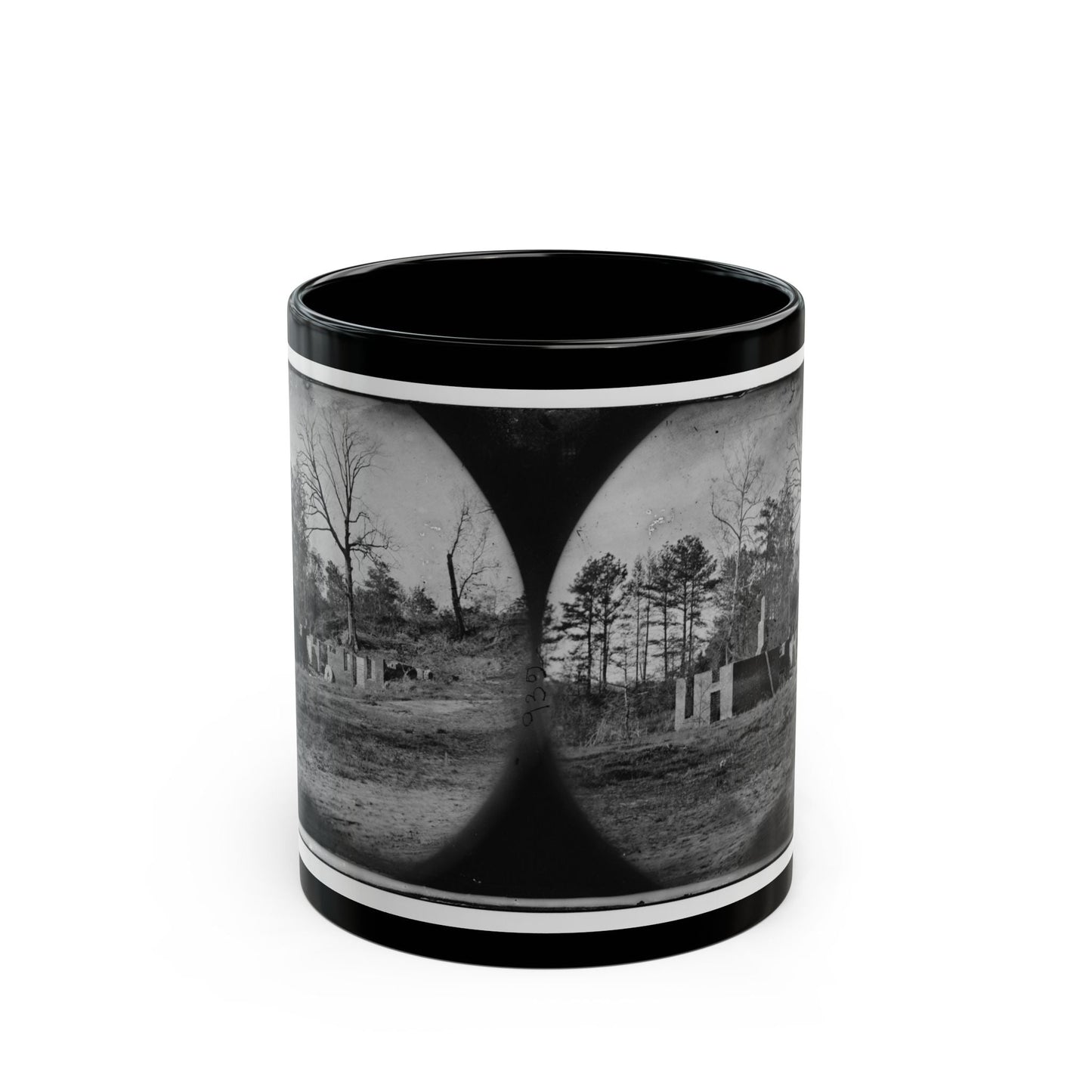 Cold Harbor, Va., Vicinity. Ruins Of Gaines' Mill (U.S. Civil War) Black Coffee Mug