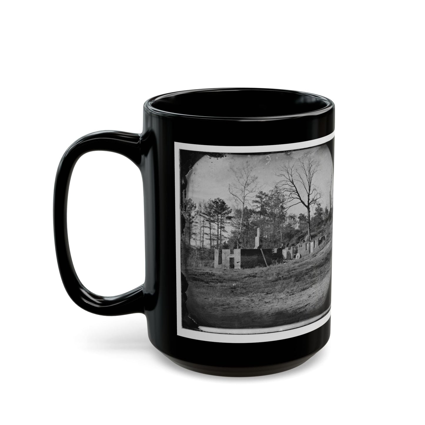 Cold Harbor, Va., Vicinity. Ruins Of Gaines' Mill (U.S. Civil War) Black Coffee Mug