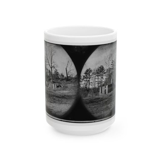 Cold Harbor, Va., Vicinity. Ruins Of Gaines' Mill (U.S. Civil War) White Coffee Mug