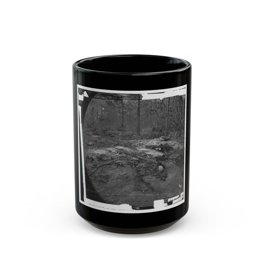 Cold Harbor, Va., Vicinity. Unburied Dead On The Battlefield Of Gaines' Mill (U.S. Civil War) Black Coffee Mug