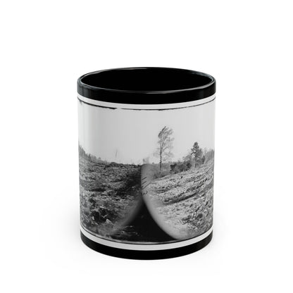 Cold Harbor, Va. View Of The Battlefield (U.S. Civil War) Black Coffee Mug-11oz-The Sticker Space