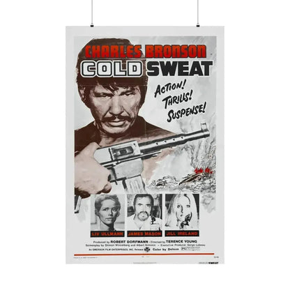 COLD SWEAT 1970 - Paper Movie Poster 36" x 54" Matte - The Sticker Space