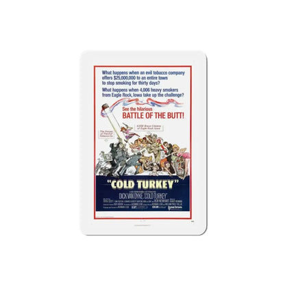 Cold Turkey 1971 Movie Poster Refrigerator Magnet - The Sticker Space