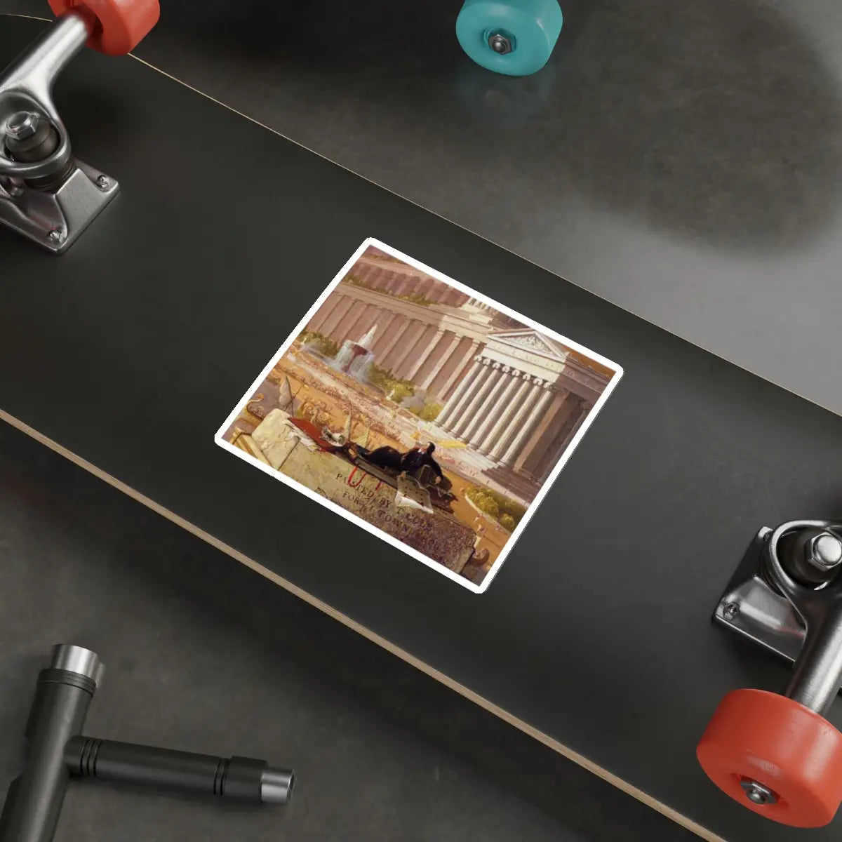 SKU:18692840266099672620 Sticker types:White Shape:Die-Cut Sizes:5" × 5"