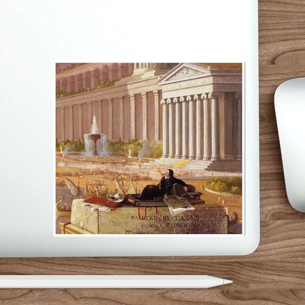 SKU:25097132607957718571 Sticker types:White Shape:Die-Cut Sizes:6" × 6"