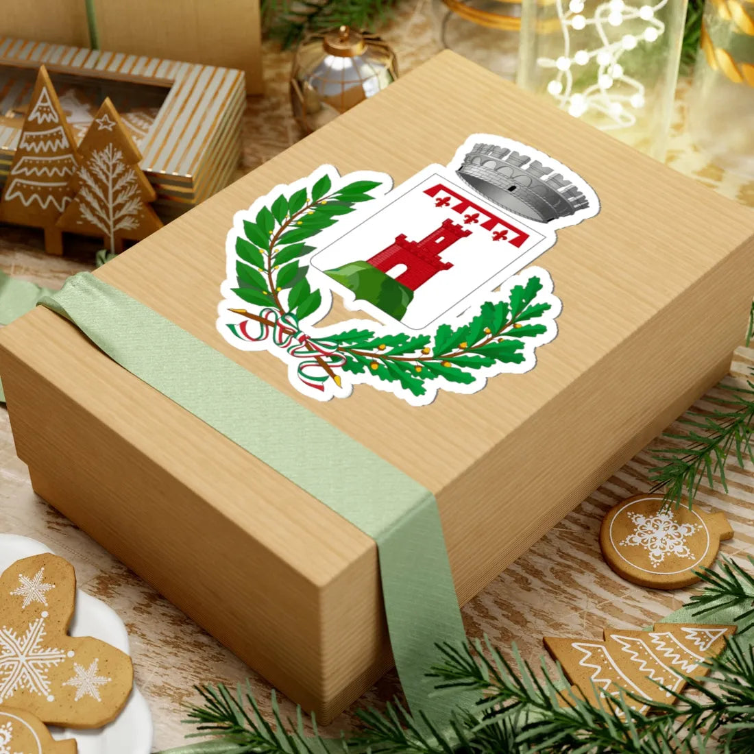 Coli-Stemma (Italy) (Coat of Arms) STICKER Vinyl Kiss-Cut Decal - The Sticker Space