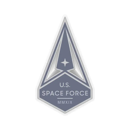 Collar Insignia (U.S. Space Force) STICKER Vinyl Kiss-Cut Decal 2 Inch Transparent - The Sticker Space
