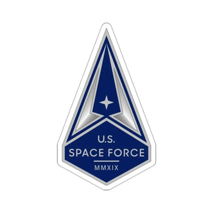 Collar Insignia (U.S. Space Force) STICKER Vinyl Kiss-Cut Decal 2 Inch White - The Sticker Space