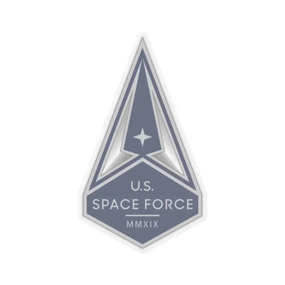 Collar Insignia (U.S. Space Force) STICKER Vinyl Kiss-Cut Decal 3 Inch Transparent - The Sticker Space
