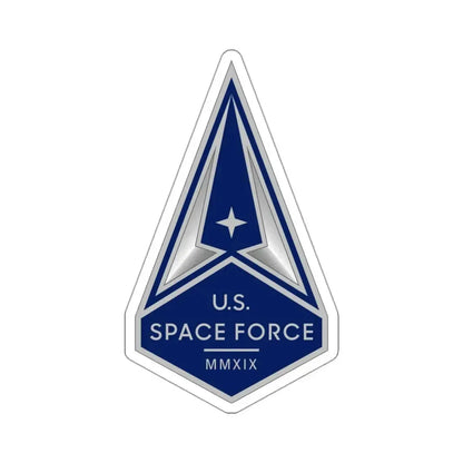 Collar Insignia (U.S. Space Force) STICKER Vinyl Kiss-Cut Decal 3 Inch White - The Sticker Space