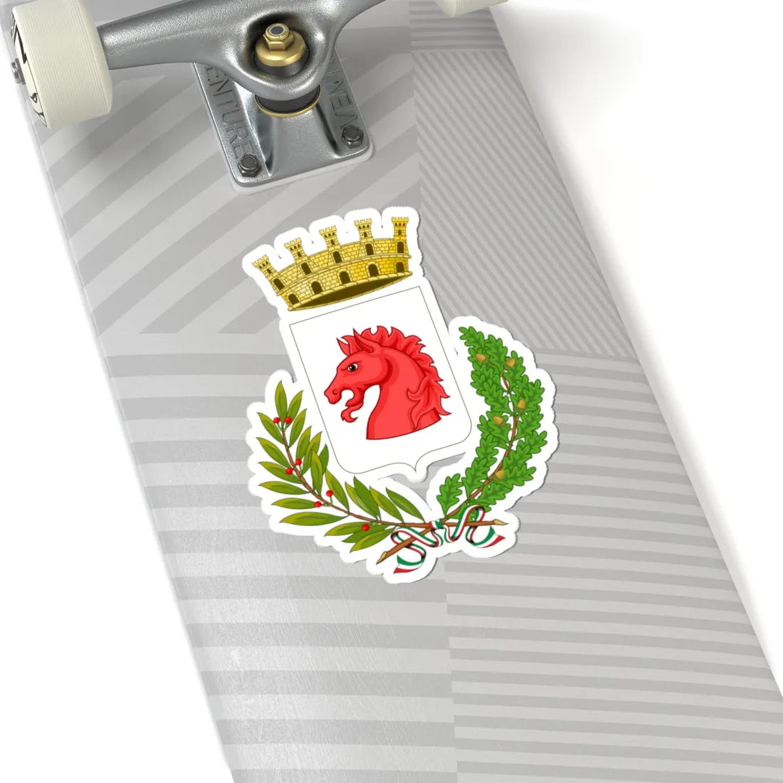 Colle di Val dElsa-Stemma (Italy) (Coat of Arms) STICKER Vinyl Kiss-Cut Decal - The Sticker Space