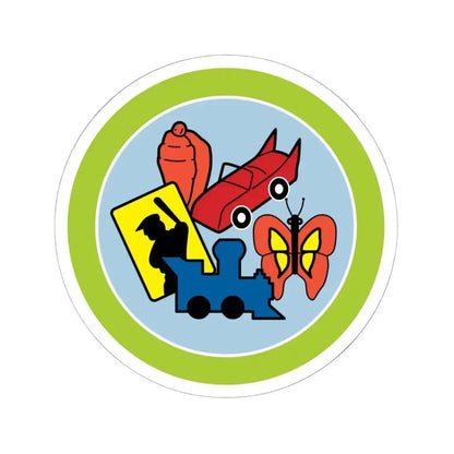 Collections (Boy Scout Merit Badge) STICKER Vinyl Kiss-Cut Decal 6 Inch White - The Sticker Space