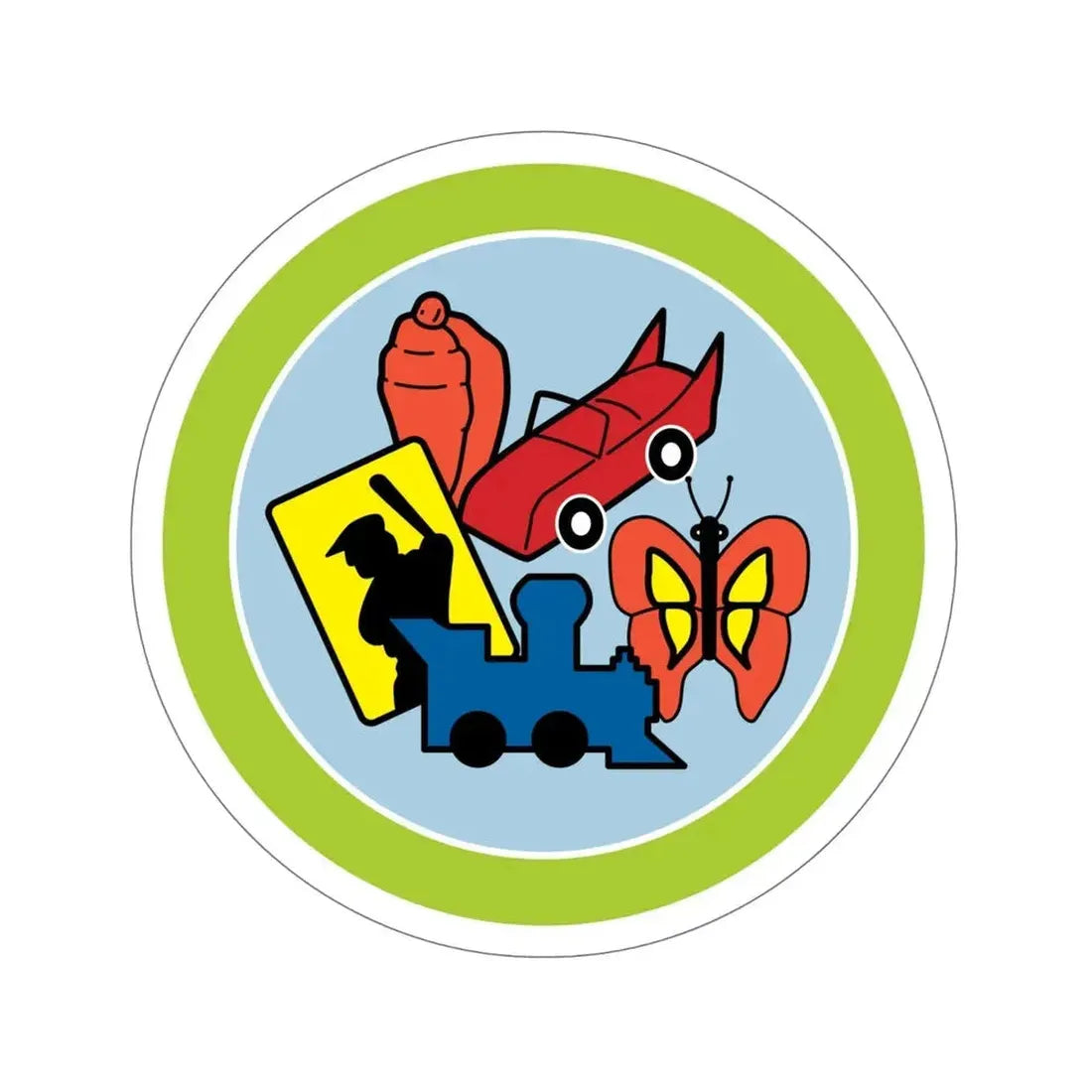 Collections (Boy Scouts Merit Badge) STICKER Vinyl Die-Cut Decal - The Sticker Space