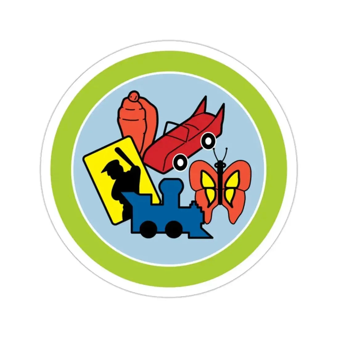 Collections (Boy Scouts Merit Badge) STICKER Vinyl Die-Cut Decal - The Sticker Space