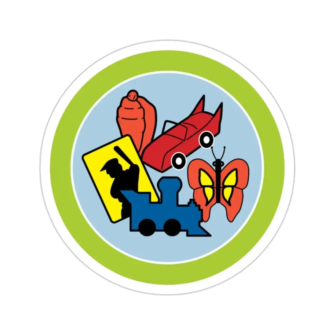 Collections (Boy Scouts Merit Badge) STICKER Vinyl Die-Cut Decal - The Sticker Space
