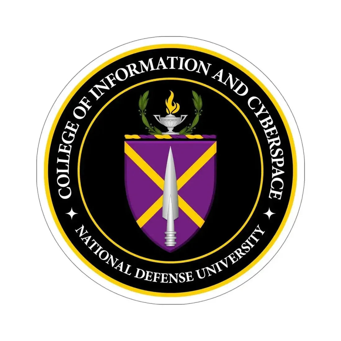 College of Information and Cyberspace STICKER Vinyl Die-Cut Decal - The Sticker Space