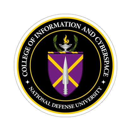 College of Information and Cyberspace STICKER Vinyl Die-Cut Decal - The Sticker Space