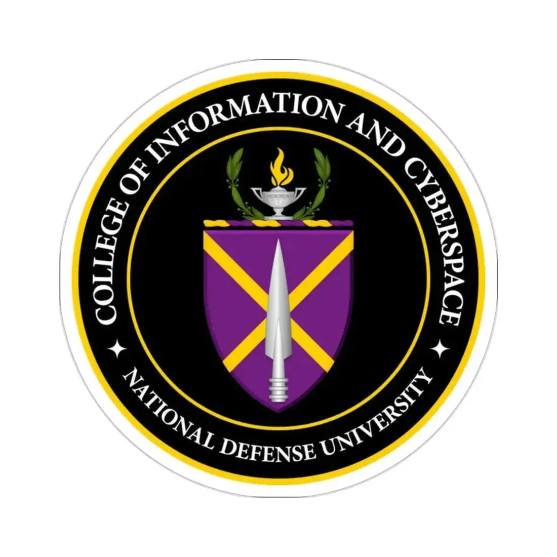 College of Information and Cyberspace STICKER Vinyl Die-Cut Decal - The Sticker Space