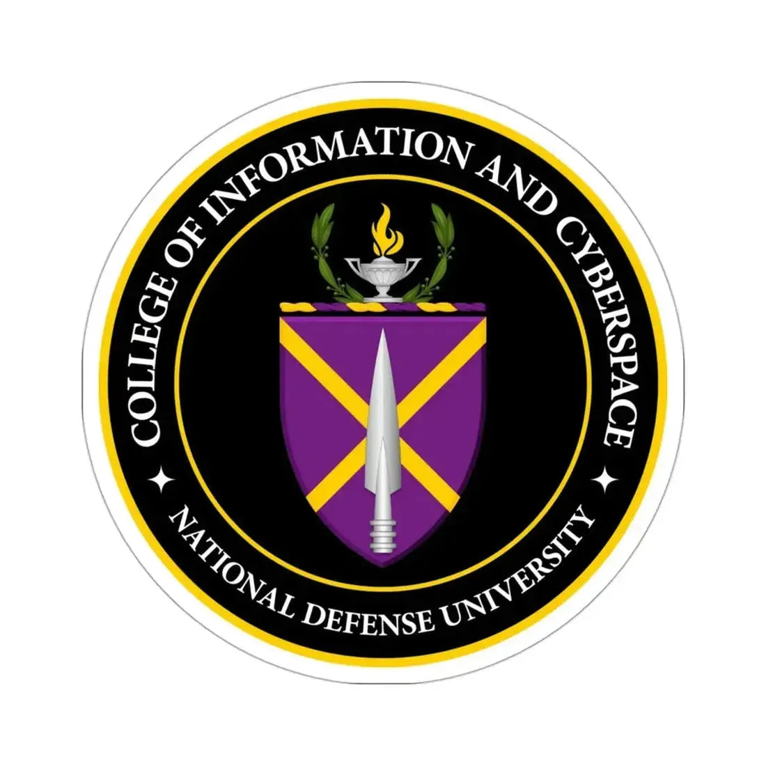 College of Information and Cyberspace STICKER Vinyl Die-Cut Decal - The Sticker Space