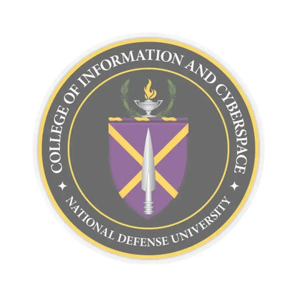 College of Information and Cyberspace - STICKER Vinyl Kiss-Cut Decal 2 Inch Transparent - The Sticker Space