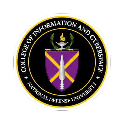 College of Information and Cyberspace - STICKER Vinyl Kiss-Cut Decal 2 Inch White - The Sticker Space